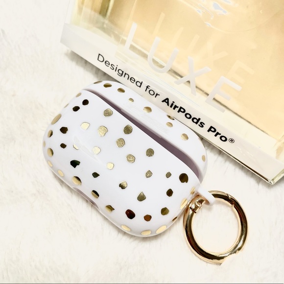 Merkury Innovations | Cell Phones \u0026 Accessories | Gold Dot Print Airpods  Pro Case | Poshmark